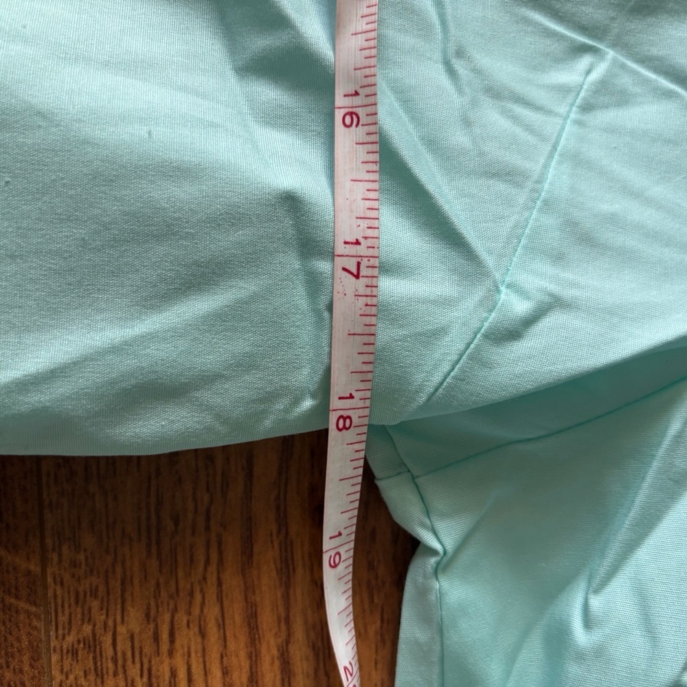 Chadwick’s mint stretch cotton button up shirt in size 14 - Picture 5 of 10